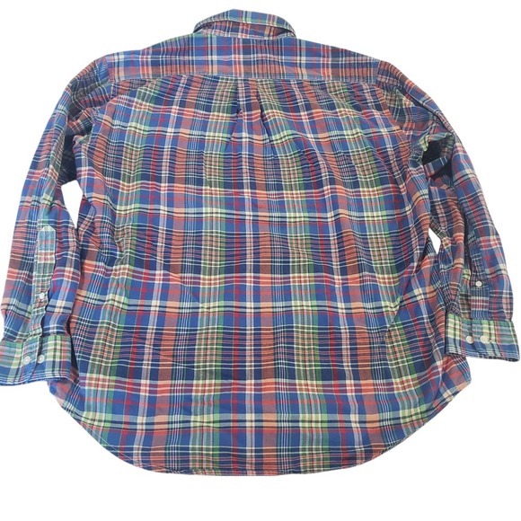 Brooks Brothers Long Sleeve Button Up Shirt Mens Multicolor L Plaid Classic City - Picture 3 of 9